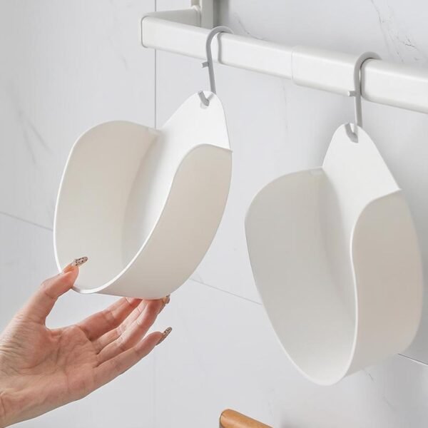 Food Prep Bowls For Cutting Board, Food Prep Bowls Plastic Containers Set for Under Cutting Board, Clear Meal Prepping Containers for Kitchen Counter Organization (3pc) - 图片 2