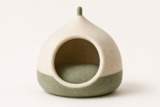 PawWell Hooded Cave Cat Bed